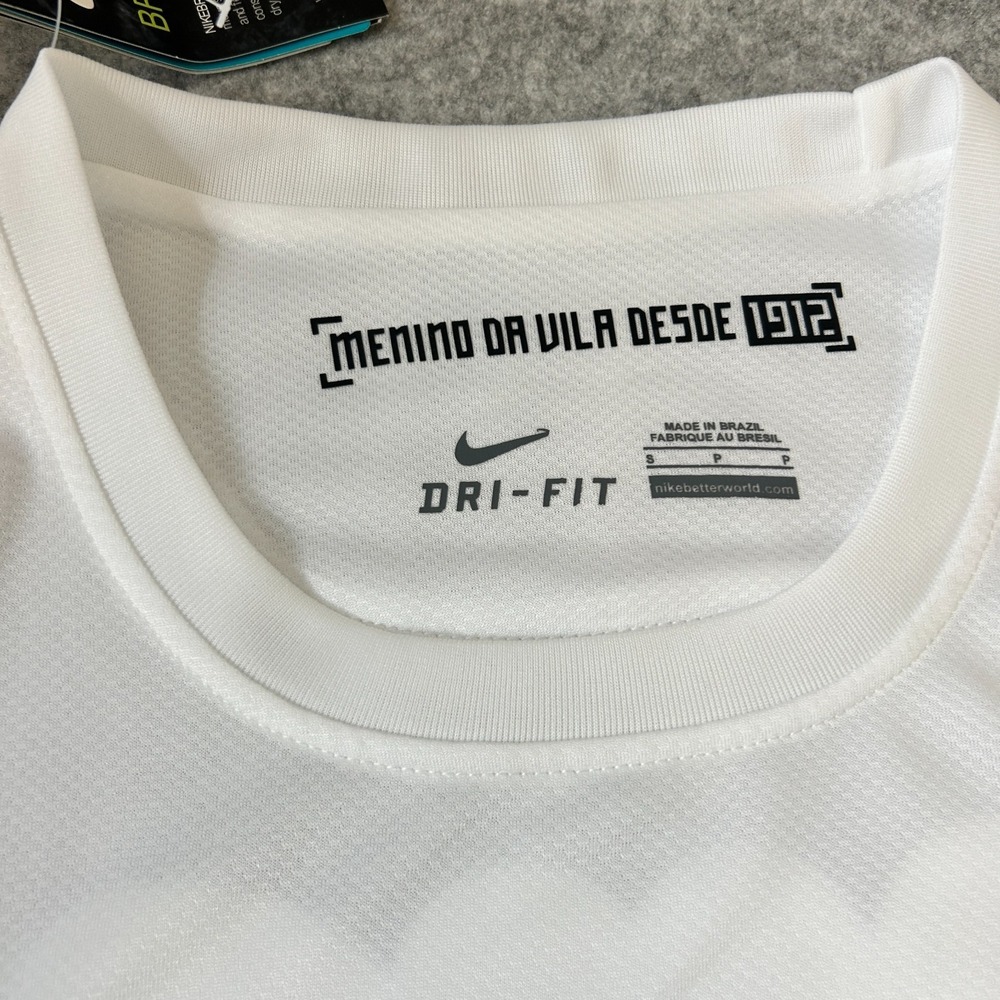 Nike Santos Soccer Futbol Football Jersey Men's Small White - Picture 9 of 16